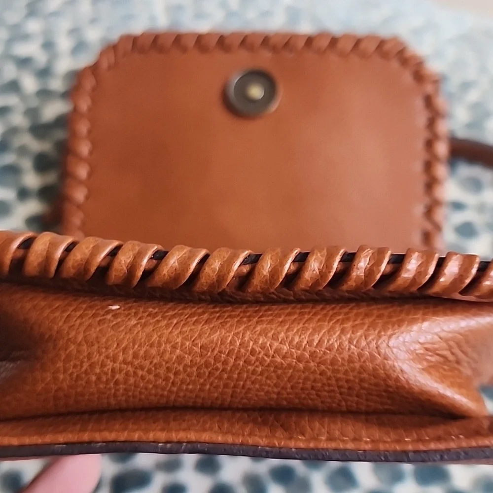 Street Level Leather Fringe Cross Body Bag Anthropologie - Picture 5 of 5